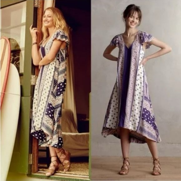 Anthropologie Dresses & Skirts - Anthropologie | Maeve | Summertime Swing Dress Size M Medium